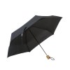 Mini parapluie en R-PET avec manche en bois