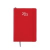 Agenda journalier 2025 avec couverture en PU et bande élastique