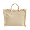 Sac en coton de 450 g/m2. Dote d'une fermeture zippee et d'une poche interieure