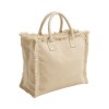 Sac en coton de 450 g/m2. Dote d'une fermeture zippee et d'une poche interieure