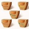 Pot en terre cuite naturelle avec tourbe et capsule biodegradable contenant des graines