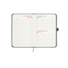 Agenda quotidien 2026, couverture rigide en PET recyclé avec effet de mélange