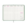 Agenda hebdomadaire 2026, couverture rigide en carton laminé