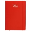 Agenda hebdomadaire 2026, couverture rigide en carton laminé