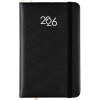 Agenda de poche hebdomadaire 2026 avec couverture rigide en PU