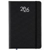 Agenda journalier 2026 avec couverture rigide en PU