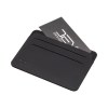 Porte-cartes RFID en PU souple. Avec six compartiments pour cartes et logo RFID