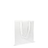 Sac en coton bio couleur long 140g/m² 38x42 cm