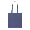 Sac en coton bio couleur long 140g/m² 38x42 cm
