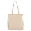 Sac fourre-tout à cordon en coton 38 x 42cm 140g/m².