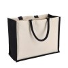 Jute-Cotton Sac fourre-tout 42,5 x 19 x 32cm 320g/m²