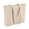 Sac fourre-tout en coton avec fermeture éclair OEKO-TEX® 47 x 11 x 35cm 320g/m²