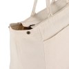 Sac fourre-tout en coton avec fermeture éclair 39 x 24 x 34cm 320g/m².