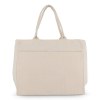Sac fourre-tout en coton avec fermeture éclair 39 x 24 x 34cm 320g/m².