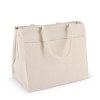 Sac fourre-tout en coton avec fermeture éclair 39 x 24 x 34cm 320g/m².