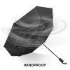 Daintree 190T Pongee 21.5" Parapluie pliable coupe-vent Auto open