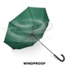 Verdure 190T Pongee 23" Parapluie à crochet coupe-vent Ouverture automatique