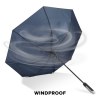 Emerantia 190T Pongee 23" Parapluie Stick Auto open