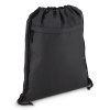 Sac à cordon en R-PET 600D enduit PU, dimensions 33 x 42 cm