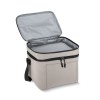 Sac isotherme à double compartiment en R-PET 600D, 30 x 20 x 25 cm, 12 litres.