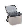 Sac isotherme à double compartiment en R-PET 600D, 30 x 20 x 25 cm, 12 litres.