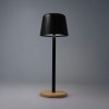 Lampe de table Solis à intensité variable avec pied en bambou