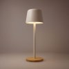 Lampe de table Solis à intensité variable avec pied en bambou