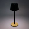 Lampe de table Solis à intensité variable avec pied en bambou