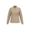 Polo piqué LSL femme
