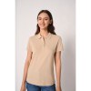 Polo piqué femme