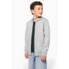Sweat-shirt recyclé zippé à capuche enfant