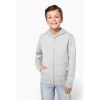 Sweat-shirt recyclé zippé à capuche enfant