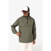 Veste coupe-vent imperméable écoresponsable quart zip unisexe