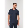 T-shirt écoresponsable col V antibactérien homme