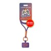 Lanyard avec squeezer élastique logo quadri transfert - made in europe