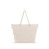 ATHENS. Sac de plage en coton recyclé (70 %) et polyester recyclé (30 %) (220 g/m²)