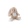 BUGS. Peluche en polyester en forme de lapin, avec son propre tissu pour la personnalisation