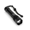YVIAN. Lampe torche rechargeable de 10 W en aluminium (100% rAL)