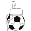 Gourde pliable SOCCERMATE