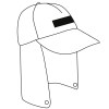 Casquette de baseball 5 panneaux SOLGARD