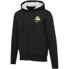 Sweat à capuche sherpa Natron intégralement zippé