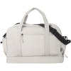 Sac de voyage Puffer recyclé certifié GRS avec fond isolé de 30 L