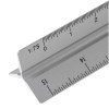 Règle triangulaire en aluminium de 30 cm Tavi