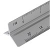 Règle triangulaire en aluminium de 30 cm Tavi