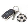 Porte-clés ballon de football en acier inoxydable recyclé Ciro