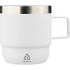 Mug double paroi de 180 ml en acier inoxydable recyclé Lilia
