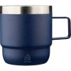 Mug double paroi de 180 ml en acier inoxydable recyclé Lilia