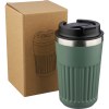 Mug double paroi en acier inoxydable recyclé de 400 ml Chiara