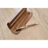 Stylo bille twist en bois de noyer Noa