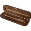 Stylo bille twist en bois de noyer Noa
